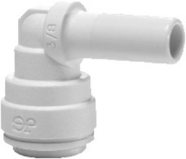 Einsteck-Winkel-Verbinder 1/4" x 1/4" (PP)